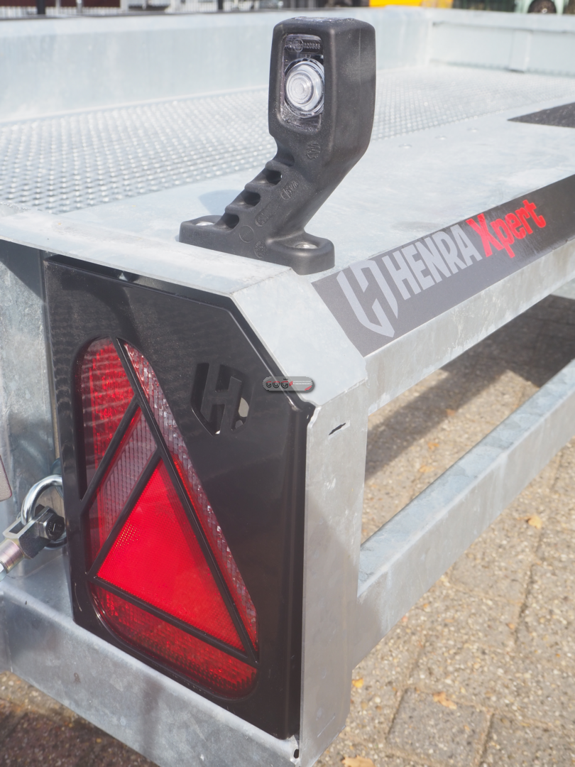 Henra machinetransporter 400x175 3500kg expert uitvoering roosterprofiel laadvloer klep 165 ipv 115cm € 6390 excl. 21%BTW (17)