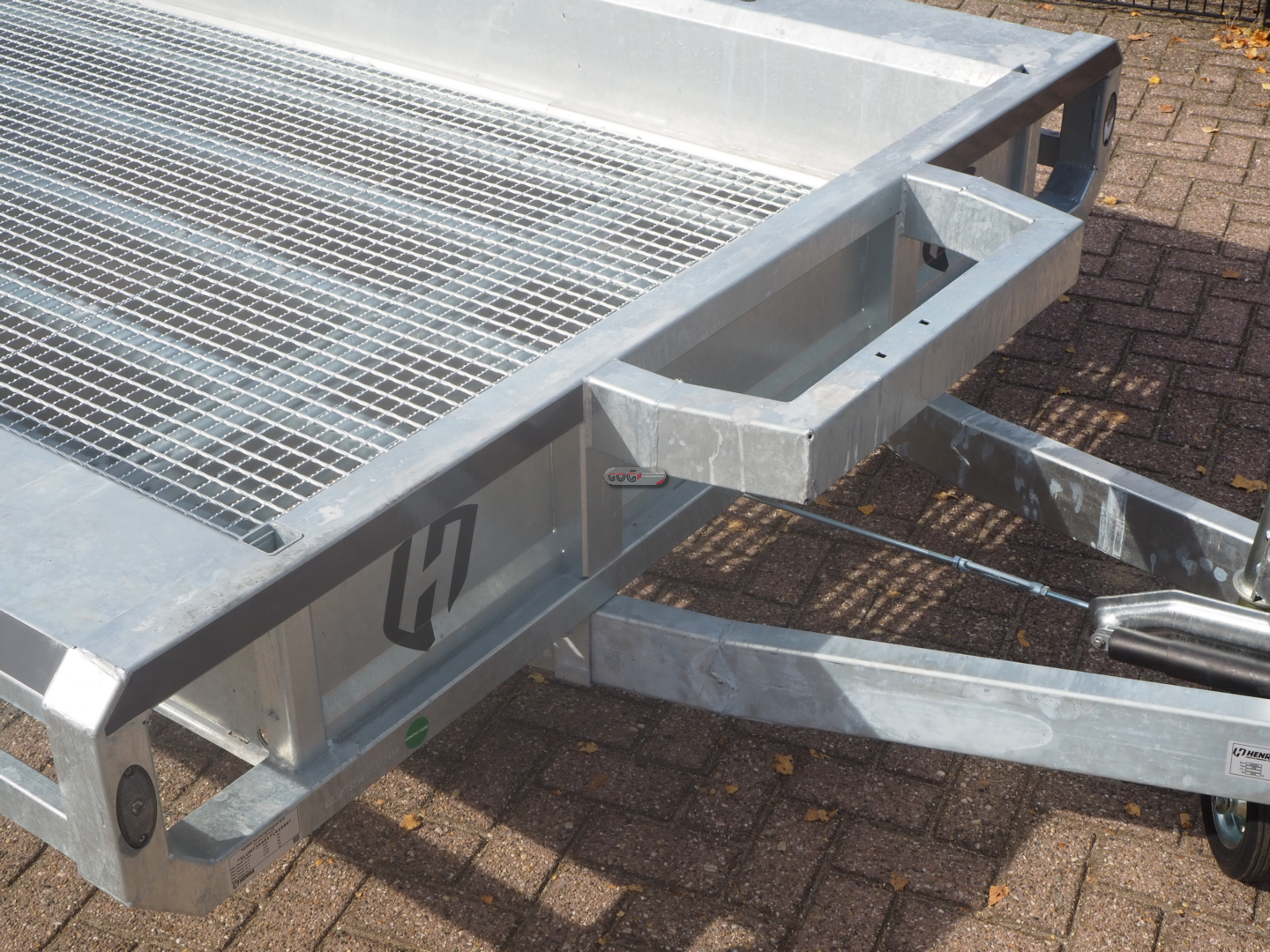 Henra machinetransporter 400x175 3500kg expert uitvoering roosterprofiel laadvloer klep 165 ipv 115cm € 6390 excl. 21%BTW (4)